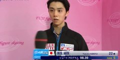 Yuzuru Hanyu - Post SP interview Worlds 2017