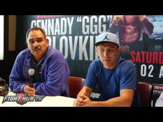 Abel Sanchez "Canelo needs to back up all the smack he talks or he's not Mexican!"