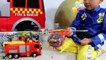 BIGGEST Fireman Sam Toy Collection Ever Giant Surprise Egg Opening Fire Engine Truck Ckn Toy-a