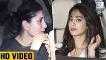 Jhanvi Kapoor At Karan Johars Late Night Party