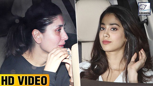 Jhanvi Kapoor At Karan Johars Late Night Party