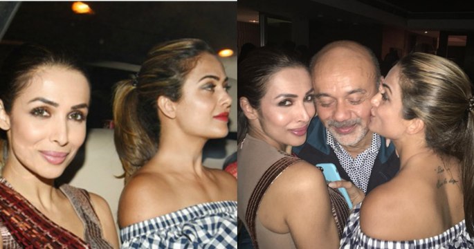 Malaika Arora and Amruta Arora At Karan Johars Party