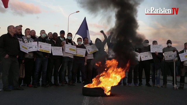La maison d'arrêt de Fleury-Mérogis bloquée par les surveillants