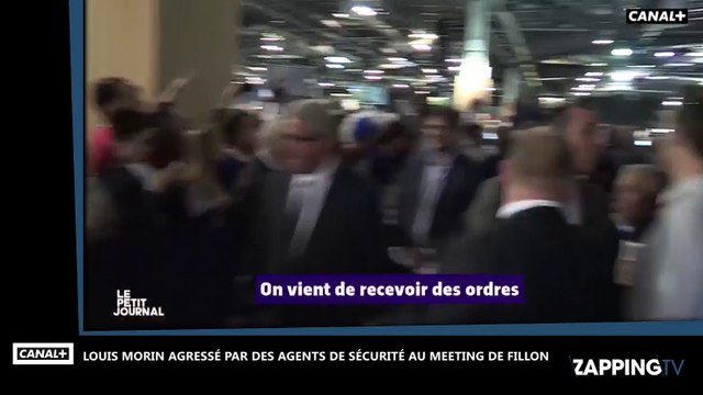 Meeting de Fillon : Des journalistes de Quotidien et du Petit Journal violemment agressés (Vidéo)