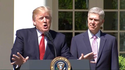 US: Neil Gorsuch sworn in as Supreme Court justice
