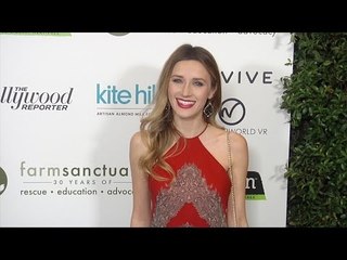 Sloane Avery "Farm Sanctuary's 30th Anniversary Gala" Green Carpet