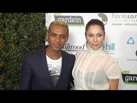 Tony Kanal & Erin Lokitz Farm Sanctuary's 30th Anniversary Gala Green Carpet
