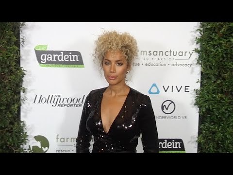 Leona Lewis Farm Sanctuary's 30th Anniversary Gala Green Carpet