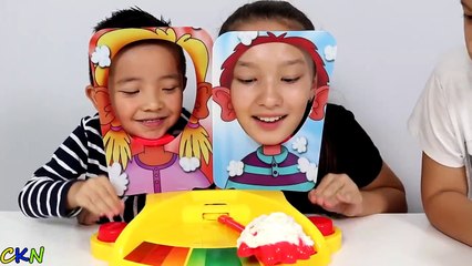 Pie Face Showdo un Game Challenge Cream In