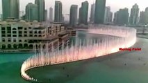 Burj Khalifa Dubai Waterwork .. One of the Most Visited Tourist Attraction