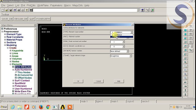 HARMONIC ANALYSIS USING ANSYS MECHANICAL APDL