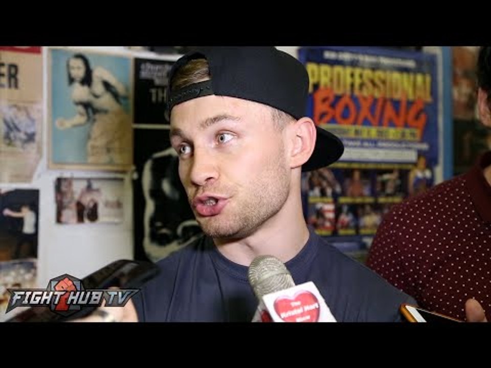 Carl Frampton "126 suits me better...I'm stronger, punching harder, take shots better"