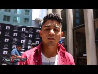 Joseph Diaz Jr. "Carl Frampton has never fought a guy like Leo Santa Cruz...I have him winning"