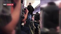 United çalışanları yolcuyu uçaktan döverek indirdi