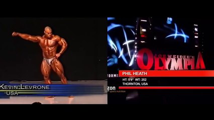 Kevin Levrone (1997) Vs Phil Heath (2016) !!!