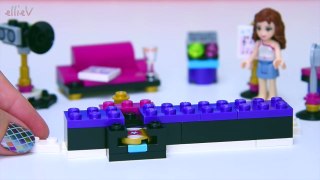 Lego Friends Pop Star Recording Studio Build Review Silly Pla