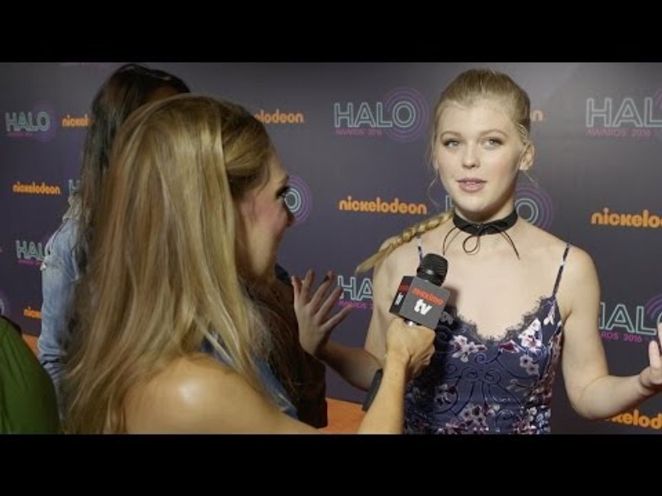 Loren Gray Interview 2016 Nickelodeon HALO Awards Orange Carpet