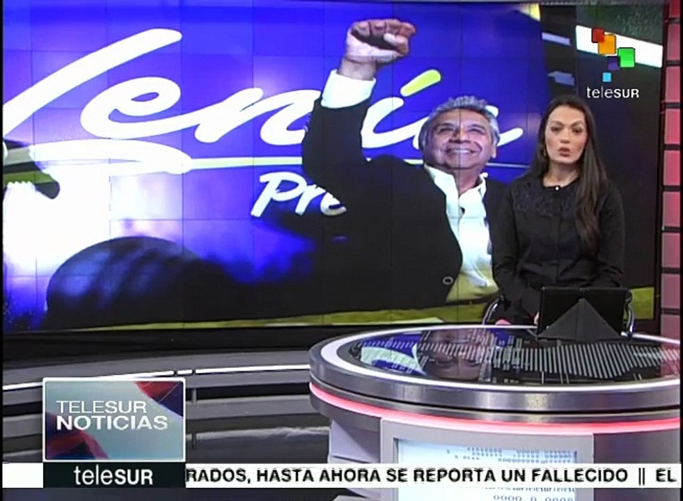 Ecuador: recuento de votos ratifica victoria electoral de Lenín Moreno