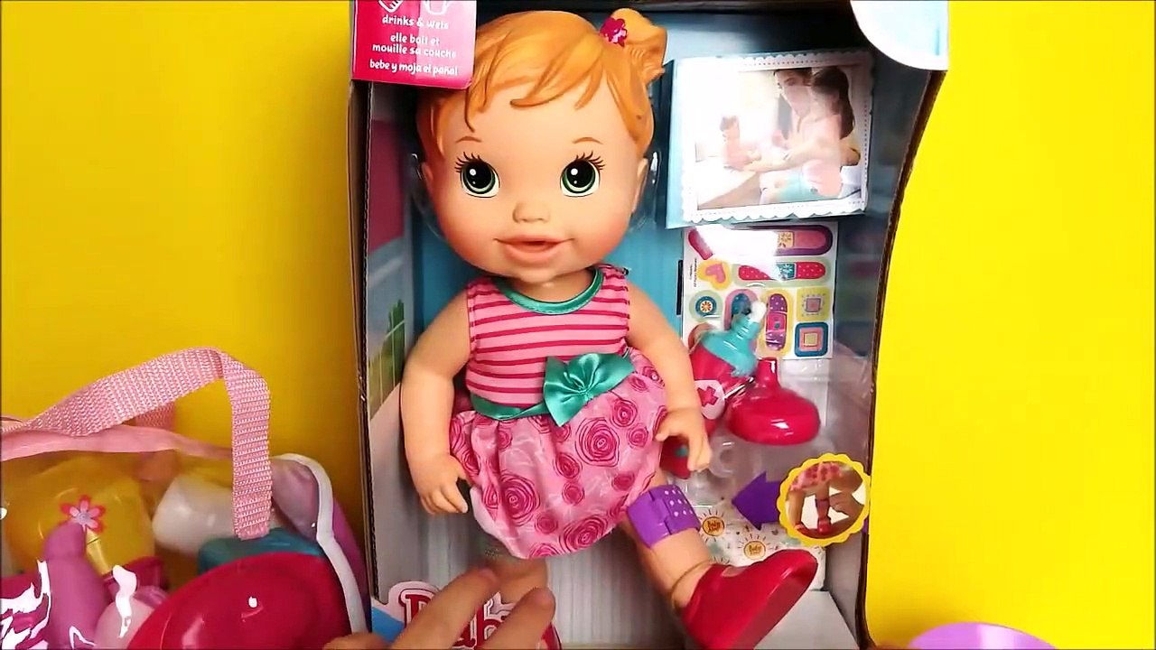 Baby Alive Boo Boo doll feeding changing diaper nappy change toy video-DKsBNwz4