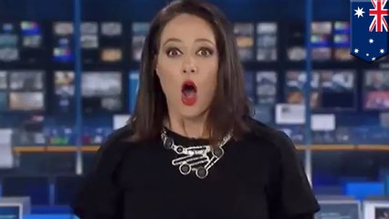 Aussie newsreader caught daydreaming on air, gets fired