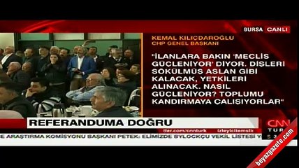 Kılıçdaroğlu'dan referandum açıklaması