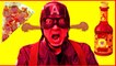 SUPERHERO Hot Sauce Pizza Prank Superheroes in Real Life Real Life Super Hero
