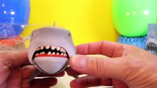 JAWS Shark Toy   BONUS Surprise Shark Eggs filled with Sharks, Toys   Sea Animals-MK7