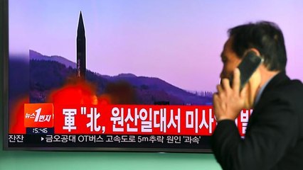 North Korea viewed from the South