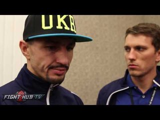 Viktor Postol on what went wrong in Crawford fight, "He was moving well, he didnt let me use my jab"