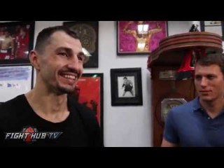 Viktor Postol "Who has Crawford fought!? Look at the guys Matthysse fought, exp is the difference
