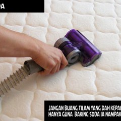 Infografik ERA - Guna Baking Soda Jadikan Tilam Lama Seperti Baru