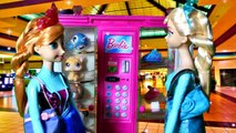 Disney Frozen Queen Elsa Anna Doll Shop Barbie Vending Mac