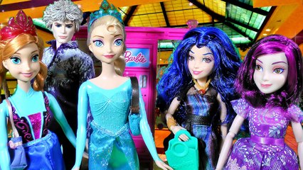 Disney Frozen Queen Elsa Anna Doll Shop Barbie Vending Machine Shopkins Season 2 & 3 Toys