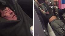 United Airlines drags passenger off flight kicking and screaming to make way for staff