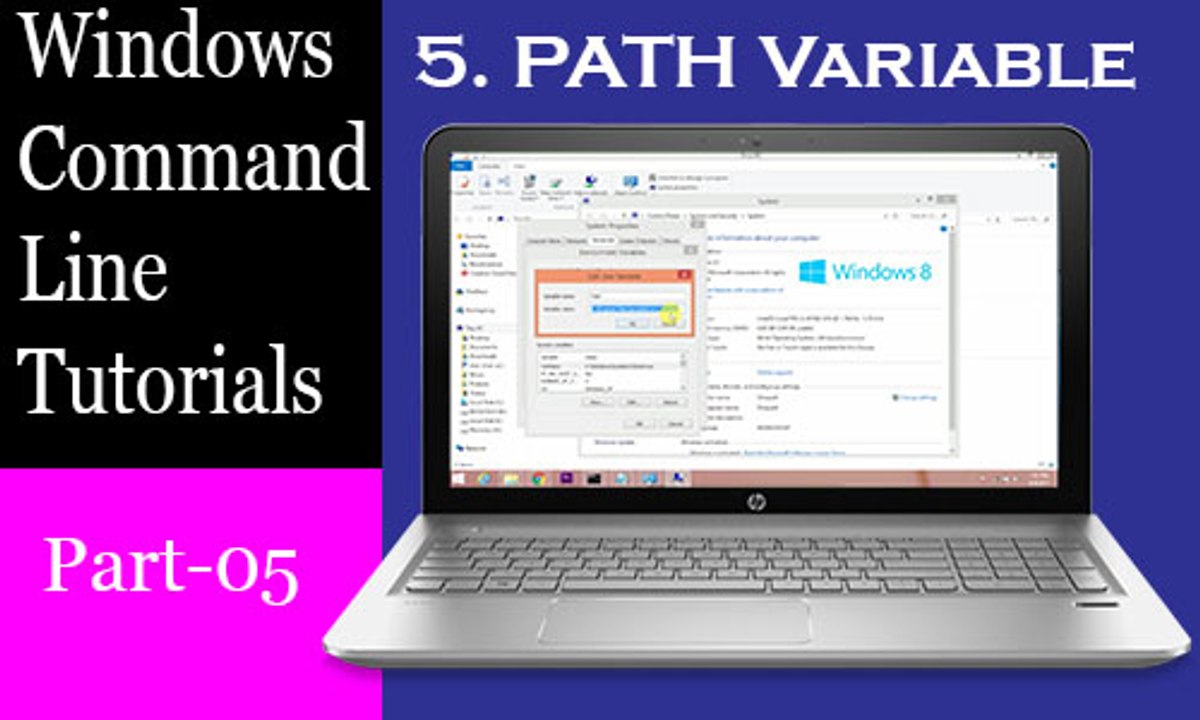 Windows Command Line Tutorial- PATH Variable(Hindi) | Part-5