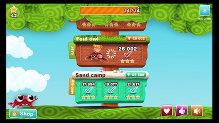 Mr. Crab [Android _ iOS] #05 - Foul owl - Gameplay