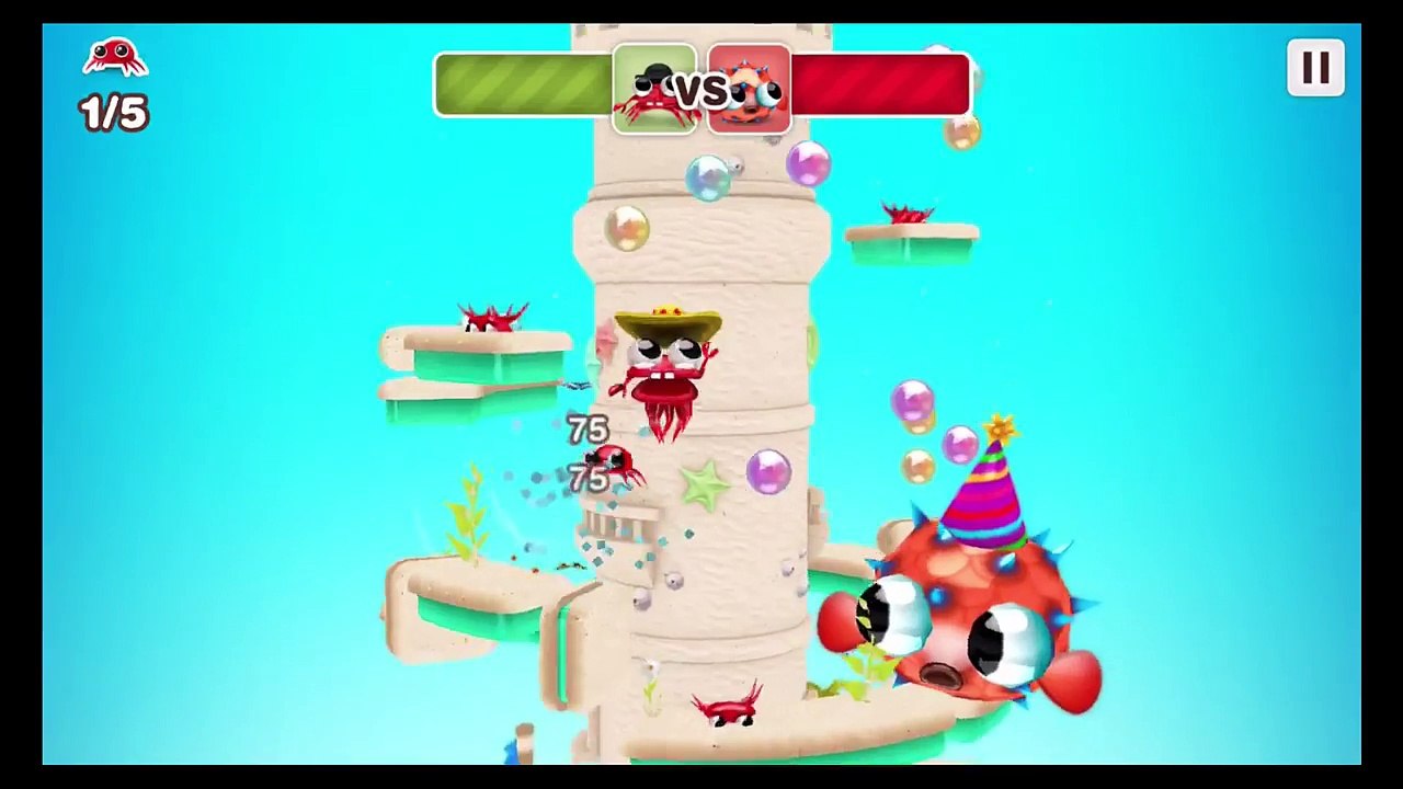 Mr. Crab [Android _ iOS] #02 - Sand Castle - Gameplay