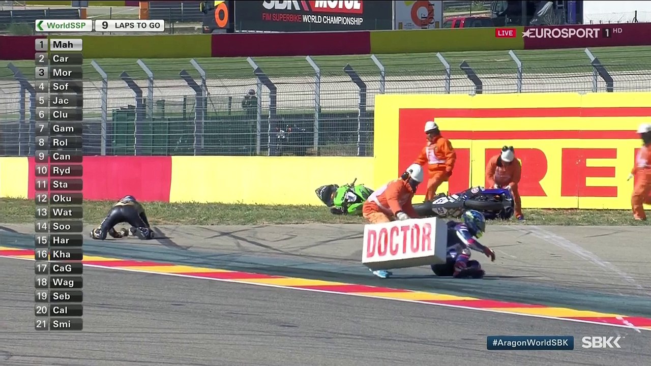 Caricasulo and sofuoğlu crash aragon 2017