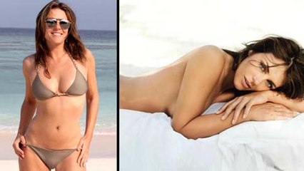 Elizabeth Hurley Defying Age In Beach BIKINI Video