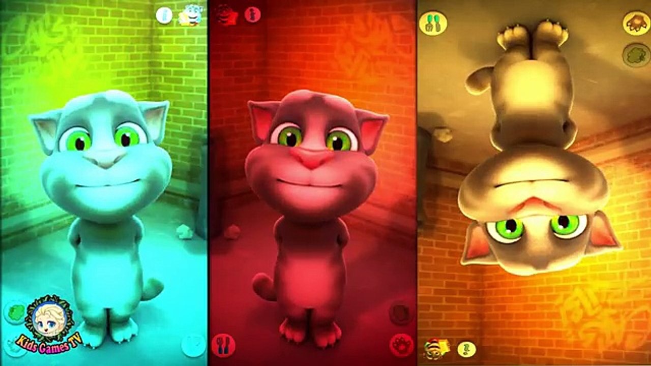 Baby Learn Colors with My Talking Tom Colours for Kids Animation Education Cartoons Compilation New[1]