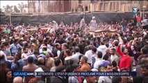 Attentats en Égypte : l'état d'urgence décrété pour trois mois