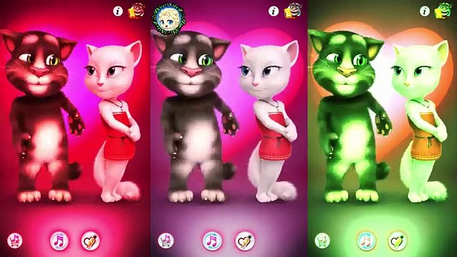 Baby Learn Colors with My Talking Tom Colours for Kids Animation Education Cartoons videos 2017[1]