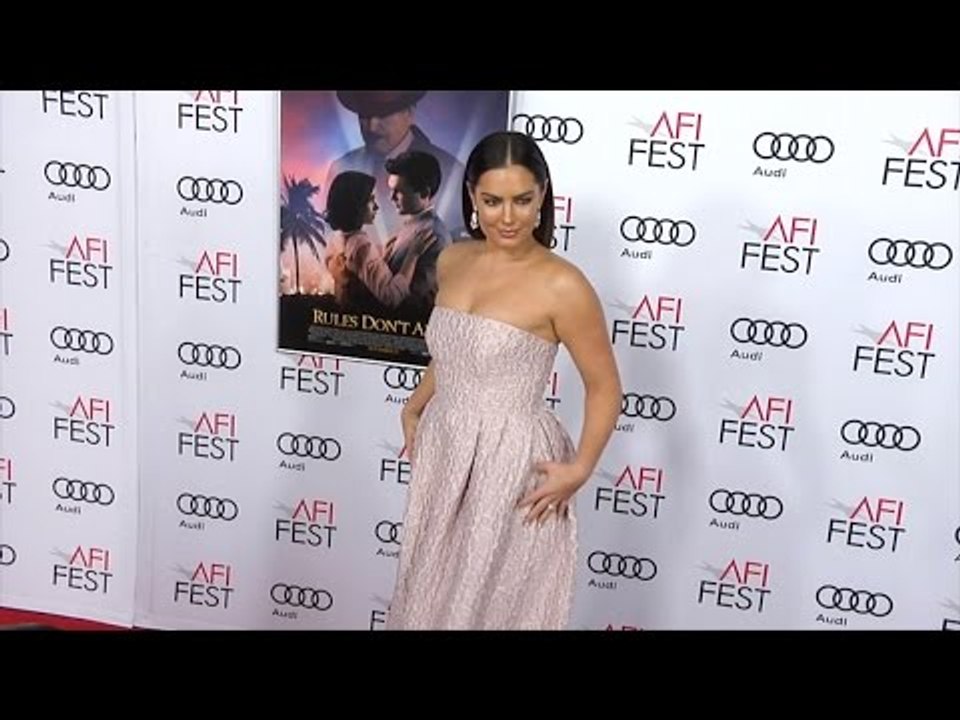 Beau Dunn AFI FEST Rules "Don't Apply World" Premiere Red Carpet
