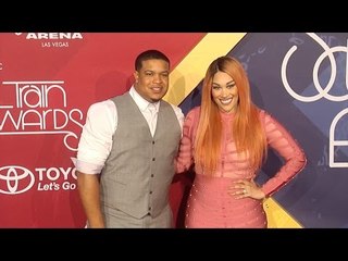 Keke Wyatt & Michael Ford 2016 Soul Train Awards Red Carpet