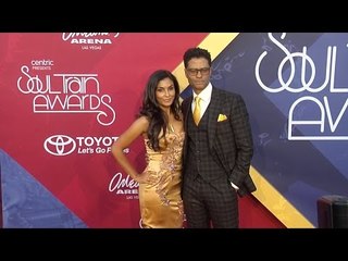 Eric Benet & Manuela Testolini 2016 Soul Train Awards Red Carpet