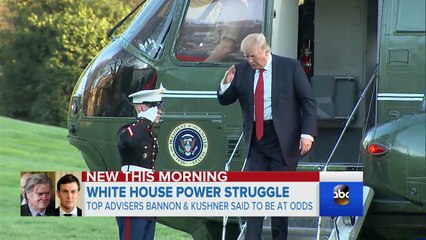 Trump orders Bannon, Kushner to bury the hatchet