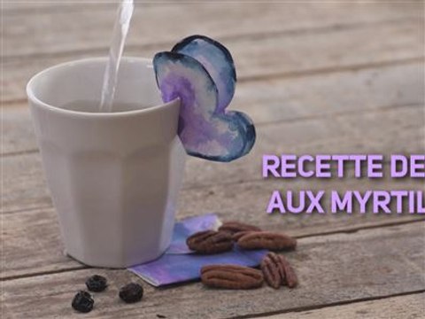 Recette de thé aux myrtilles
