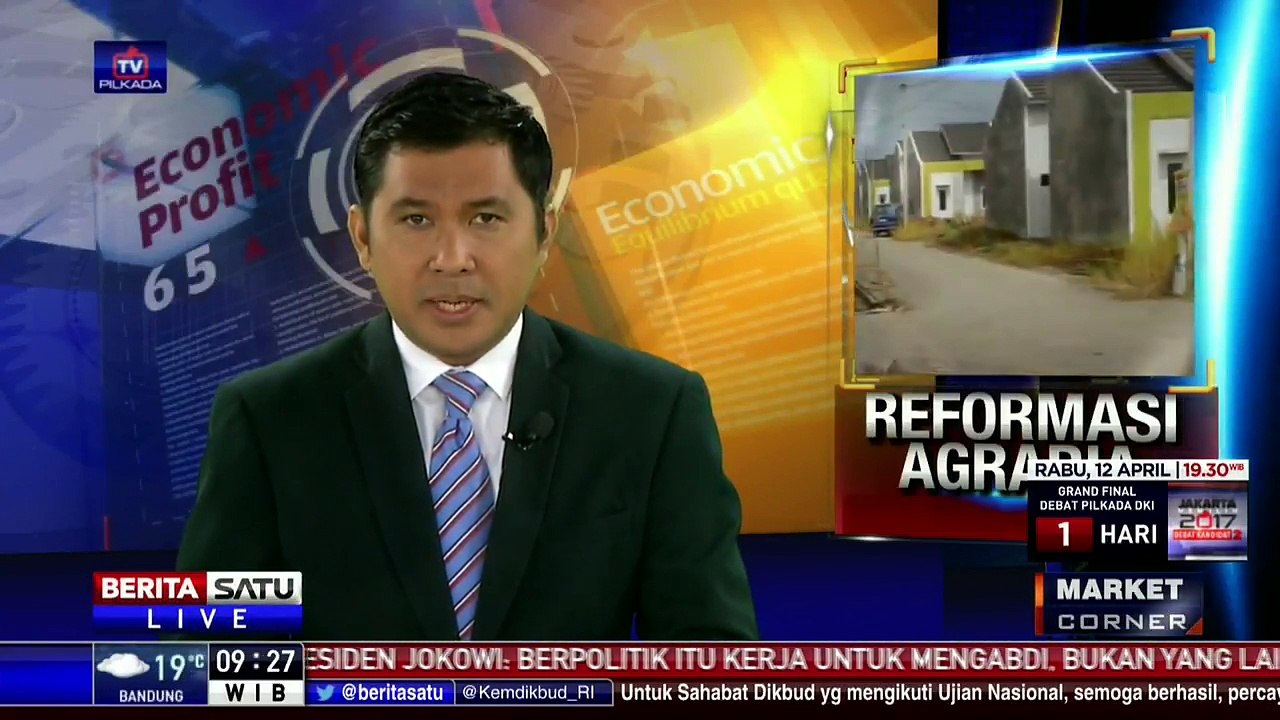 Pemerintah Tunda Program Pajak Progresive Tanah