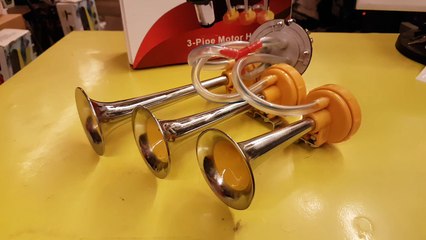 TRAIN PRESSURE HORN WITH 2 SOUNDS