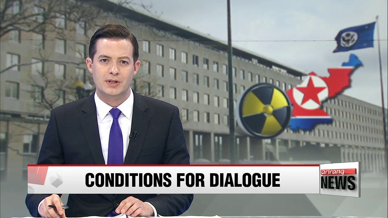 U.S. reiterates conditions for talks with North Korea are unchanged